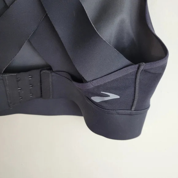 Brooks Dare Crossback Run Bra 350082 34C  Black - Picture 5 of 12